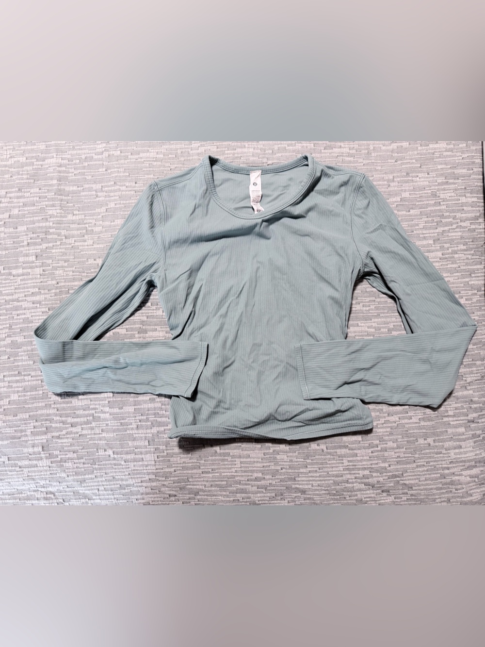 lululemon all it takes back twist ribbed long sleeve top